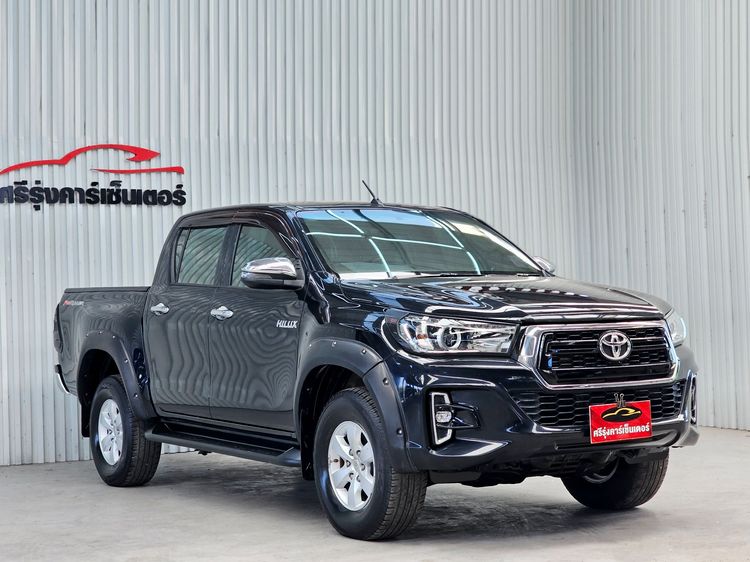 Toyota Hilux Revo 2019 2.4 E Prerunner Pickup ดีเซล ไม่ติดแก๊ส เกียร์ธรรมดา ดำ รูปที่ 3
