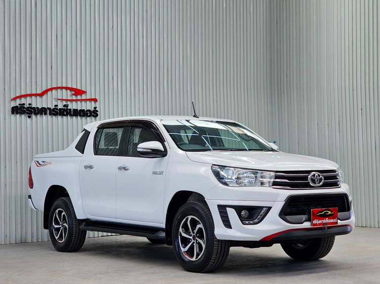 Toyota Hilux Revo 2016 2.4 Prerunner TRD Sportivo Pickup ดีเซล ไม่ติดแก๊ส เกียร์ธรรมดา ขาว รูปที่ 3