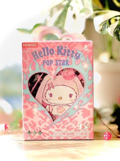 กล่องจุ่มMiniso x Hello kitty (Popstar)