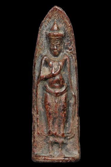 พระเนื้อโลหะเก่า ฐาน2.4สูง8.1 ซ.ม BB 272