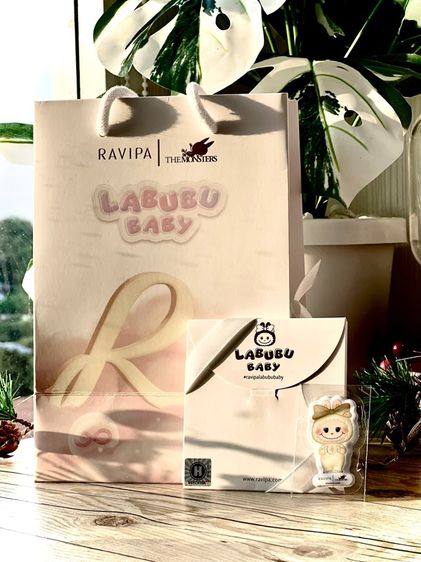 RAVIPA Labubu heart bracelet พร้อมแพ็คเกจ และถุงตามรูป🎀 สร้อยข้อมือ รูปที่ 6