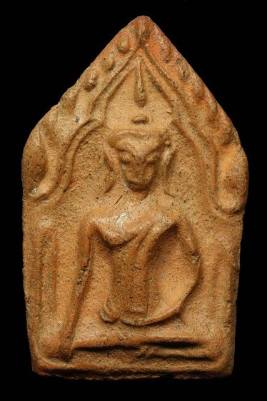 พระเนื้อดินเก่า ฐาน2.6สูง4.8ซ.ม BB 273