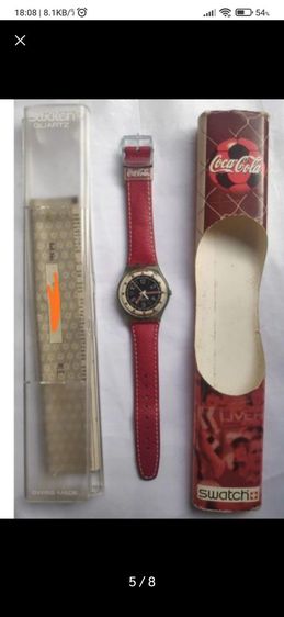 นาฬิกา swatch swiss solar cell (Coca-Cola Redpassion Limited Edition) รูปที่ 8