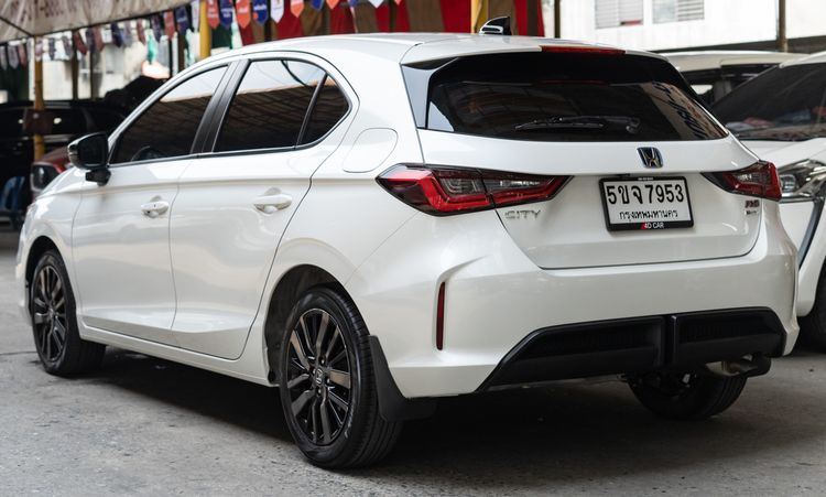 Honda City 2024 1.5 e:HEV RS Sedan ไฮบริด ไม่ติดแก๊ส เกียร์อัตโนมัติ ขาว รูปที่ 3