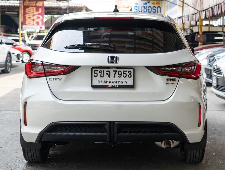 Honda City 2024 1.5 e:HEV RS Sedan ไฮบริด ไม่ติดแก๊ส เกียร์อัตโนมัติ ขาว รูปที่ 4