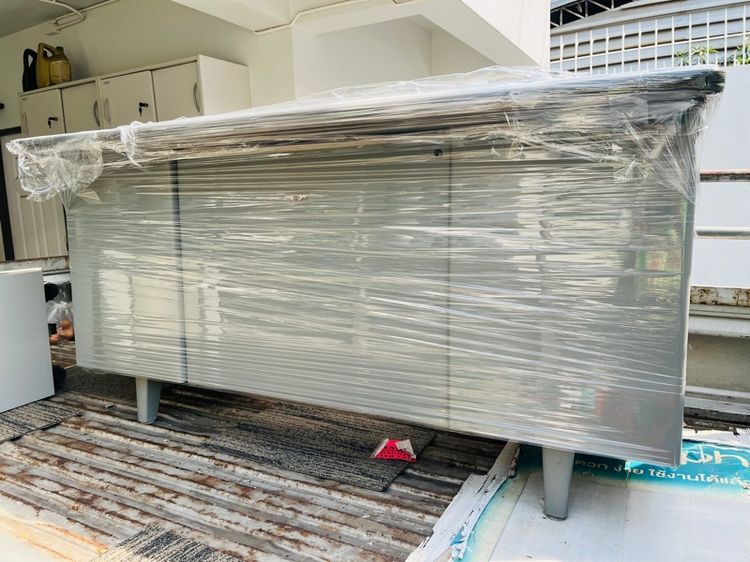 โต๊ะทำงานเหล็ก 5 ฟุต Kingdom 7 ลิ้นชัก พร้อมกระจก รูปที่ 9