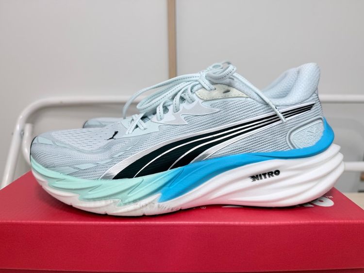 ขาว ผ้าใบ รองเท้าผ้าใบ ขนาดอื่น ๆ รองเท้าวิ่ง Puma Velocity Nitro 4