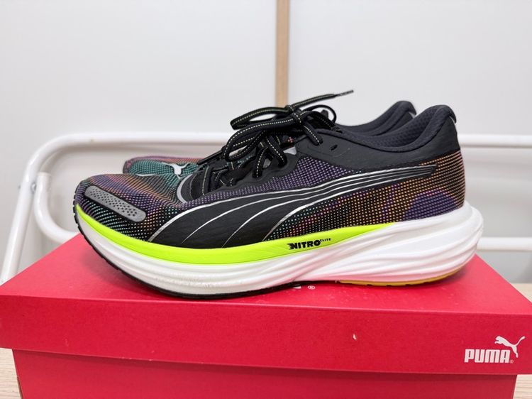 ดำ ผ้าใบ รองเท้าผ้าใบ ขนาดอื่น ๆ รองเท้าวิ่ง Puma Deviate Nitro 2
