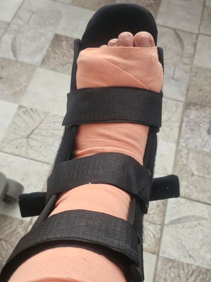 อุปกรณ์พยุงข้อเท้า รองเท้ารองเฝือก ขนาดเท้า 38-41 รูปที่ 8