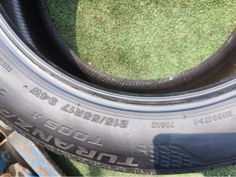 ยาง Bridgestone t005a 215 55 17 ปี 24 ชุดละ 5,000 บาทครับ รูปที่ 9