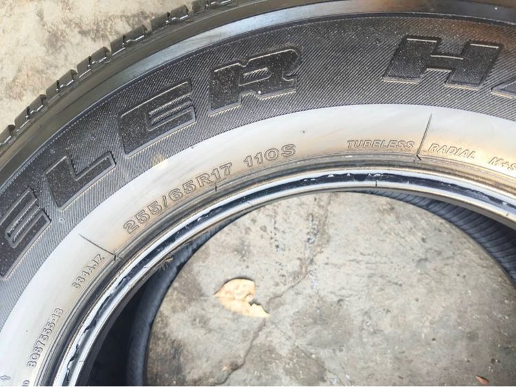 ยาง Bridgestone HT 255 65 17 ปี 25 ชุดละ 7,000 บาทครับ รูปที่ 11