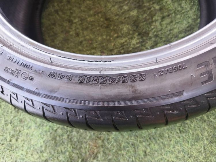 ยาง Bridgestone t005a 235 45 18 ปี 25 ชุดละ 7,000 บาทครับ รูปที่ 9