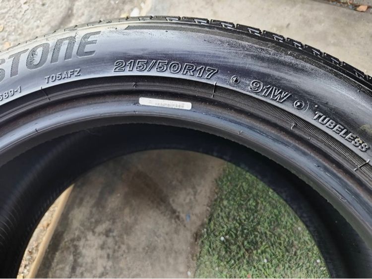 ยาง Bridgestone t005a 215 50 17 ปี 24ชุดละ 5,000 บาทครับ รูปที่ 8