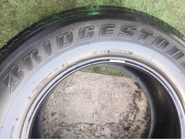 ยาง Bridgestone HT 265 65 17 ปี 25 ชุดละ9,000 บาทครับ รูปที่ 12