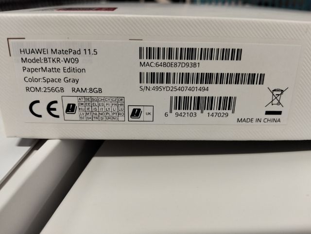 ขาย HUAWEI MATEPAD 11.5 
RAM 8 GB ROM 256 GB WIFI รูปที่ 5