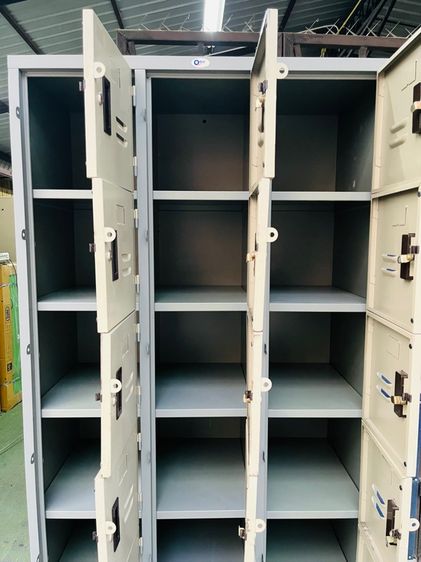 ตู้ล๊อคเกอร์เหล็ก Locker Q-Biz แบบ 18 ช่อง บานครบ รูปที่ 6