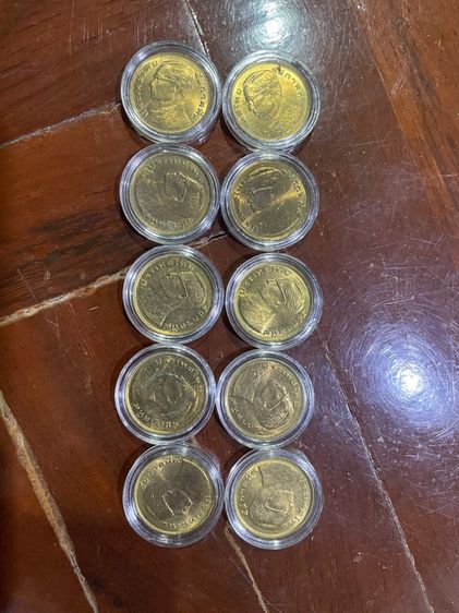 ชุดเหรียญ 25 และ 50 สต. ปี 2520 ถึง 2523 จำนวน 100 เหรียญ สภาพ unc รูปที่ 3