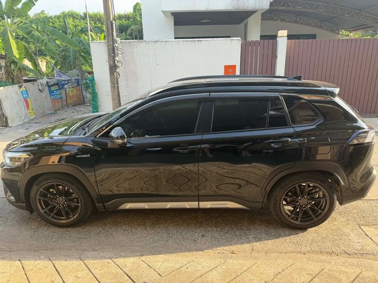 Toyota Corolla Cross 2022 1.8 HEV GR Sport ไฮบริด ไม่ติดแก๊ส เกียร์อัตโนมัติ ดำ รูปที่ 2
