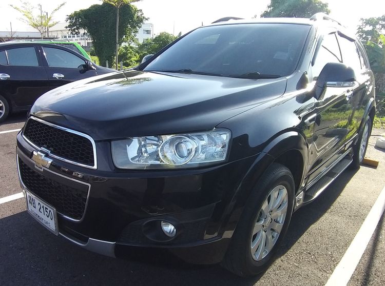 รถ Chevrolet Captiva 2.4 LSX สี ดำ