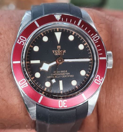 นาฬิกาสวิสดำน้ำ 200เมตร ยี่ห้อ TUDOR รุ่น Black Bay Heritage ref.79230R สภาพสวย รูปที่ 4