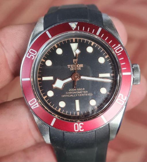 นาฬิกาสวิสดำน้ำ 200เมตร ยี่ห้อ TUDOR รุ่น Black Bay Heritage ref.79230R สภาพสวย รูปที่ 2