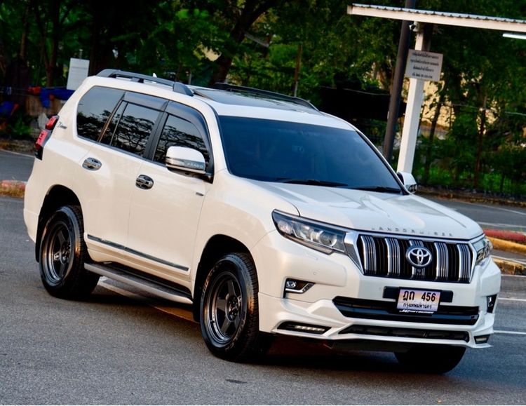 Toyota Land Cruiser Prado 2013 3.0 D4D 4WD Utility-car ดีเซล ไม่ติดแก๊ส เกียร์อัตโนมัติ ขาว รูปที่ 3