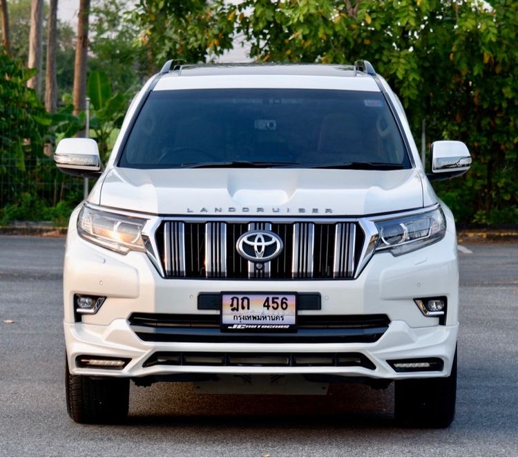 Toyota Land Cruiser Prado 2013 3.0 D4D 4WD Utility-car ดีเซล ไม่ติดแก๊ส เกียร์อัตโนมัติ ขาว รูปที่ 2