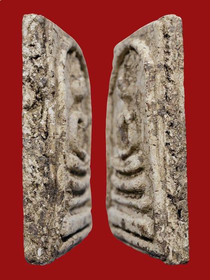 อกกระบอกใหญ่ - มีมวลสาร 1ในไม่กี่องค์  - พิมพ์สร้างน้อย - หายาก ให้เช่า พระบ้านสวยระดับติดเบอร์ พระสมเด็จวัดระฆัง พิมพ์เจดีย์ใหญ่ สองคลอง รูปที่ 11