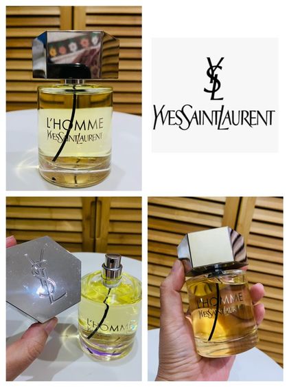 ชาย Yves Saint Laurent L'Homme Eau de Toilette 100 ml  No box น้ำหอมแท้ ส่งฟรี