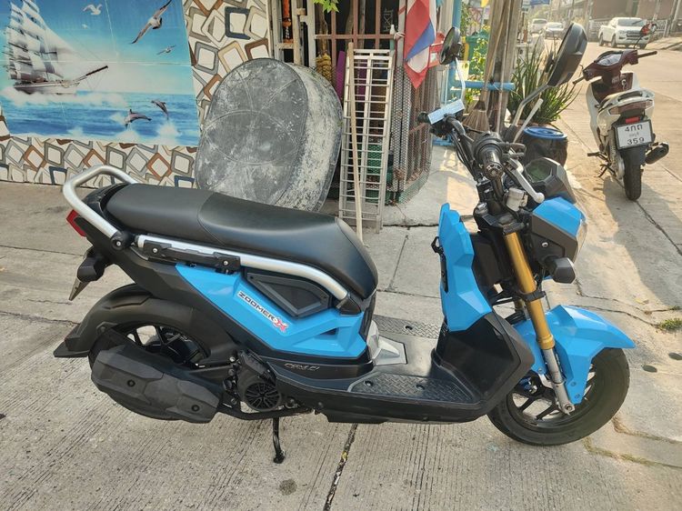 🛵ยังไงก็ขาย ZOOMER-X ปี 59(งดต่อ) เครื่องดี สีสวย สตาร์ทมือ เล่มชุดโอนครบ+เปลี่ยนถ่ายน้ำมันเครื่องฟรี ส่งฟรี30 ก.ม รูปที่ 3