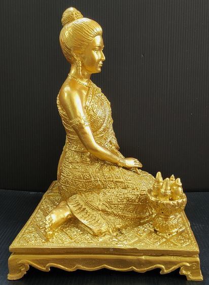 พระสุพรรณกัลยา วัดราชสิทธาราม (วัดพลับ) กทม รูปที่ 5