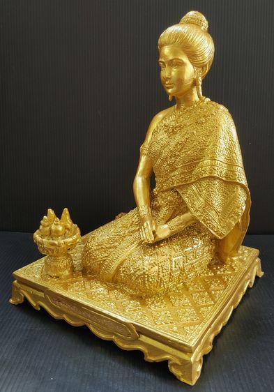 พระสุพรรณกัลยา วัดราชสิทธาราม (วัดพลับ) กทม รูปที่ 3