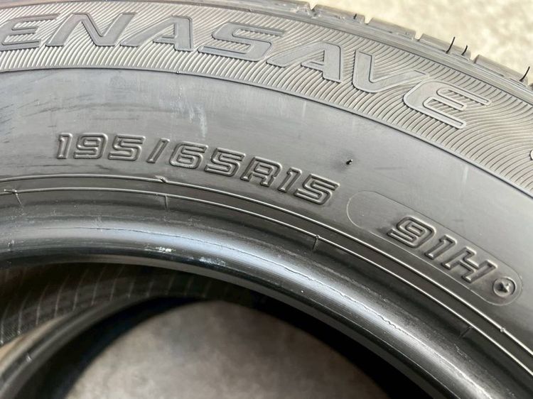 ยาง Dunlop Ec300 195 65 15 คู่ 800 บาท สภาพดี รูปที่ 5