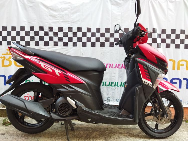 Yamaha 2018 GT 125 ล้อแม็กแท้ รถบ้านมือเดียว สวยใสเครื่องดี รถไม่เคยล้มไม่เคยชนหนัก 
