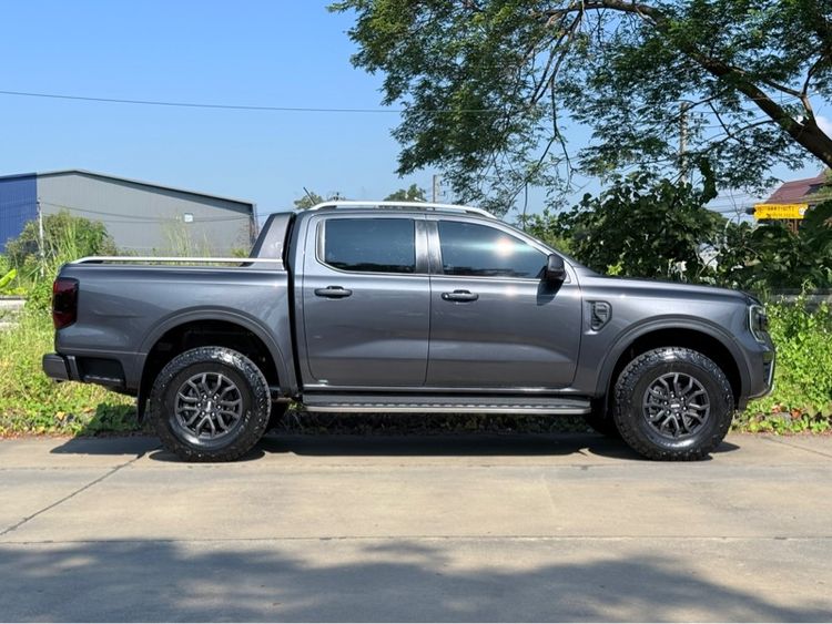 Ford Ranger 2024 2.0 Bi-Turbo Hi-Rider Wildtrak Pickup ดีเซล เกียร์อัตโนมัติ เทา รูปที่ 3