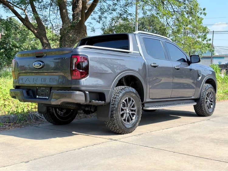 Ford Ranger 2024 2.0 Bi-Turbo Hi-Rider Wildtrak Pickup ดีเซล เกียร์อัตโนมัติ เทา รูปที่ 4