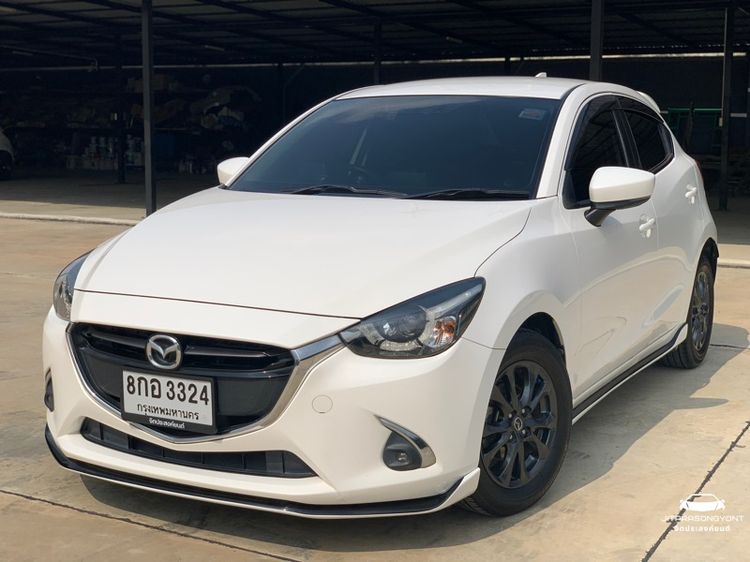 Mazda Mazda 2 2019 1.3 Sports High Connect Sedan เบนซิน เกียร์อัตโนมัติ ขาว รูปที่ 4
