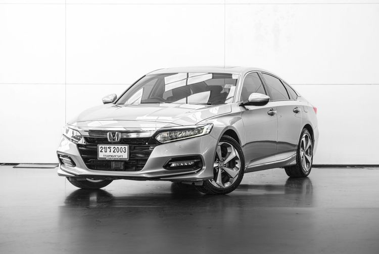 Honda Accord 2021 2.0 e:HEV Tech Sedan ไฮบริด ไม่ติดแก๊ส เกียร์อัตโนมัติ เทา รูปที่ 2