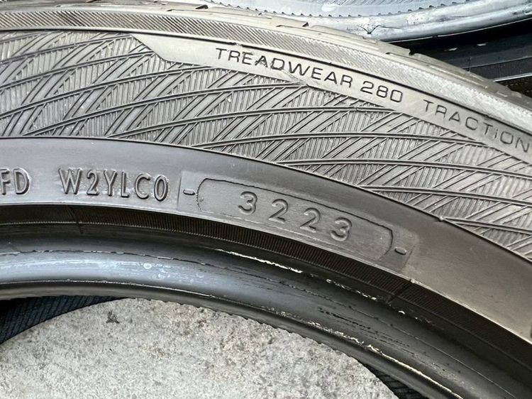 ยาง Yokohama Db 245 50 19 ปี23 คู่ 2500 บาท RunFlat รูปที่ 8