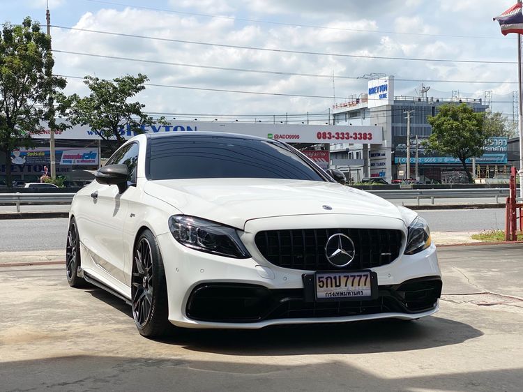 Mercedes-Benz C-Class 2020 C43 Sedan เบนซิน ไม่ติดแก๊ส เกียร์อัตโนมัติ ขาว