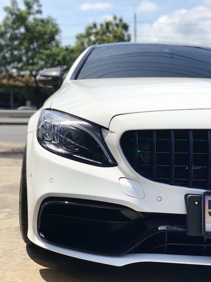 Mercedes-Benz C-Class 2020 C43 Sedan เบนซิน ไม่ติดแก๊ส เกียร์อัตโนมัติ ขาว รูปที่ 3