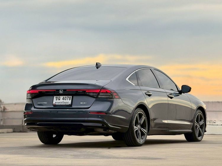 Honda Accord 2024 2.0 e:HEV EL Sedan ไฮบริด ไม่ติดแก๊ส เกียร์อัตโนมัติ เทา รูปที่ 4