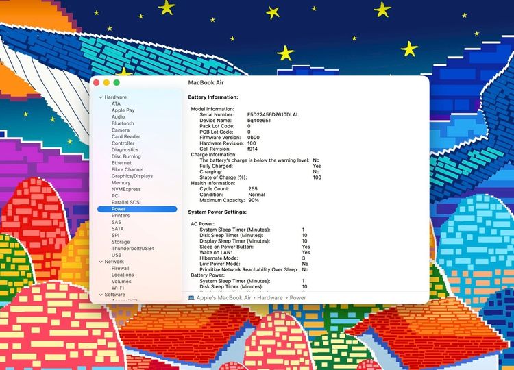MacBook Air 13.6-inch M2 2022 Ram8GB SSD256GB Midnight รูปที่ 14