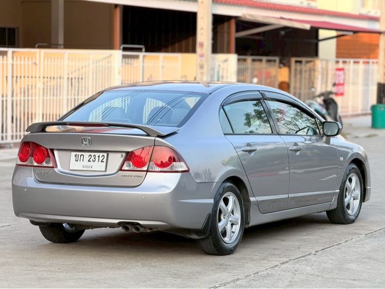 Honda Civic 2008 1.8 E i-VTEC เบนซิน ไม่ติดแก๊ส เกียร์อัตโนมัติ เทา รูปที่ 2