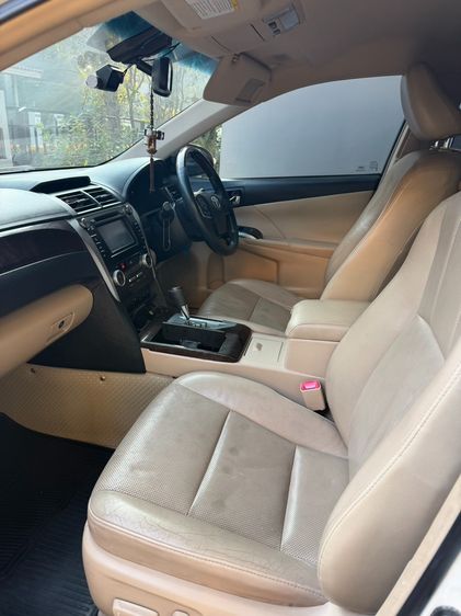 Toyota Camry 2012 2.5 Hybrid Sedan ไฮบริด ขาว รูปที่ 2