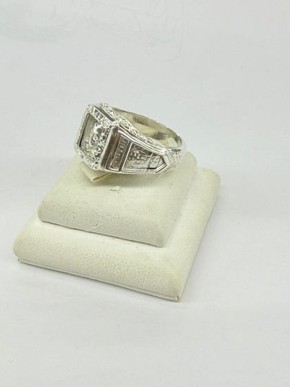 แหวนหลวงพ่อรวยปี 53 เนื้อเงิน เลี้ยมเงินแท้ ทันหลวงพ่อ รูปที่ 3