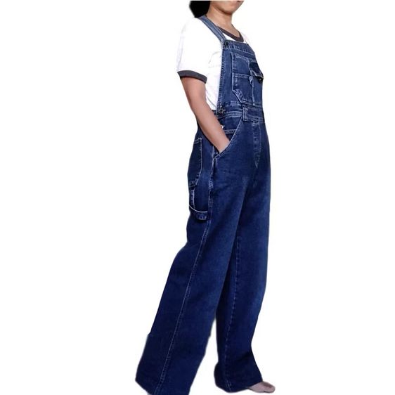 กางเกงยีนส์ ผู้หญิง ทั้งแบบ แต่งขาด และเรียบ เอี๊ยม ขายาว รูปที่ 9