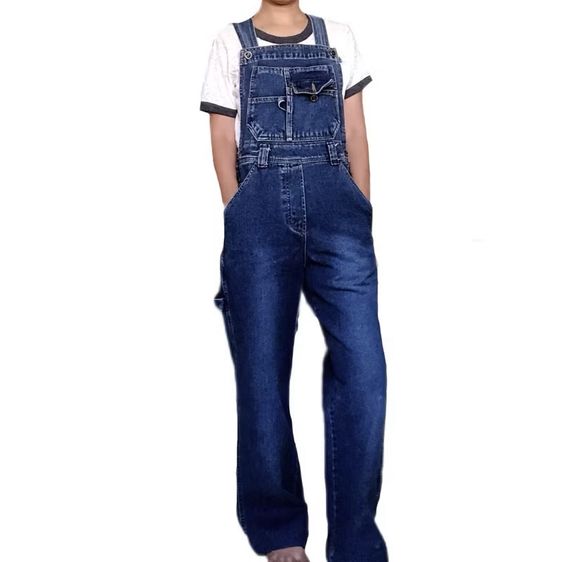 กางเกงยีนส์ ผู้หญิง ทั้งแบบ แต่งขาด และเรียบ เอี๊ยม ขายาว รูปที่ 8