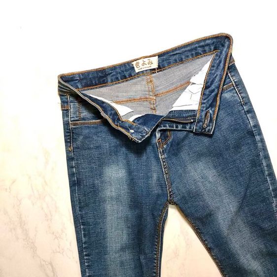 กางเกงยีนส์ ผู้หญิง ทั้งแบบ แต่งขาด และเรียบ เอี๊ยม ขายาว รูปที่ 6