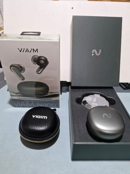 หูฟัง AI  viaim Nano plus หูฟัง AI สีเขียว มีประกัน พร้อมที่เก็บ  รูปที่ 2